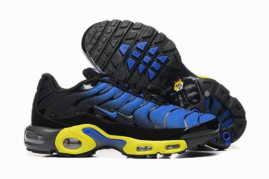 Cheap Nike Air Max Plus Blue Black Lemon Men's TN Shoes-206 - Click Image to Close